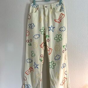 Emoji 🍑 Cotton Pants 😄 🌸🍒✨